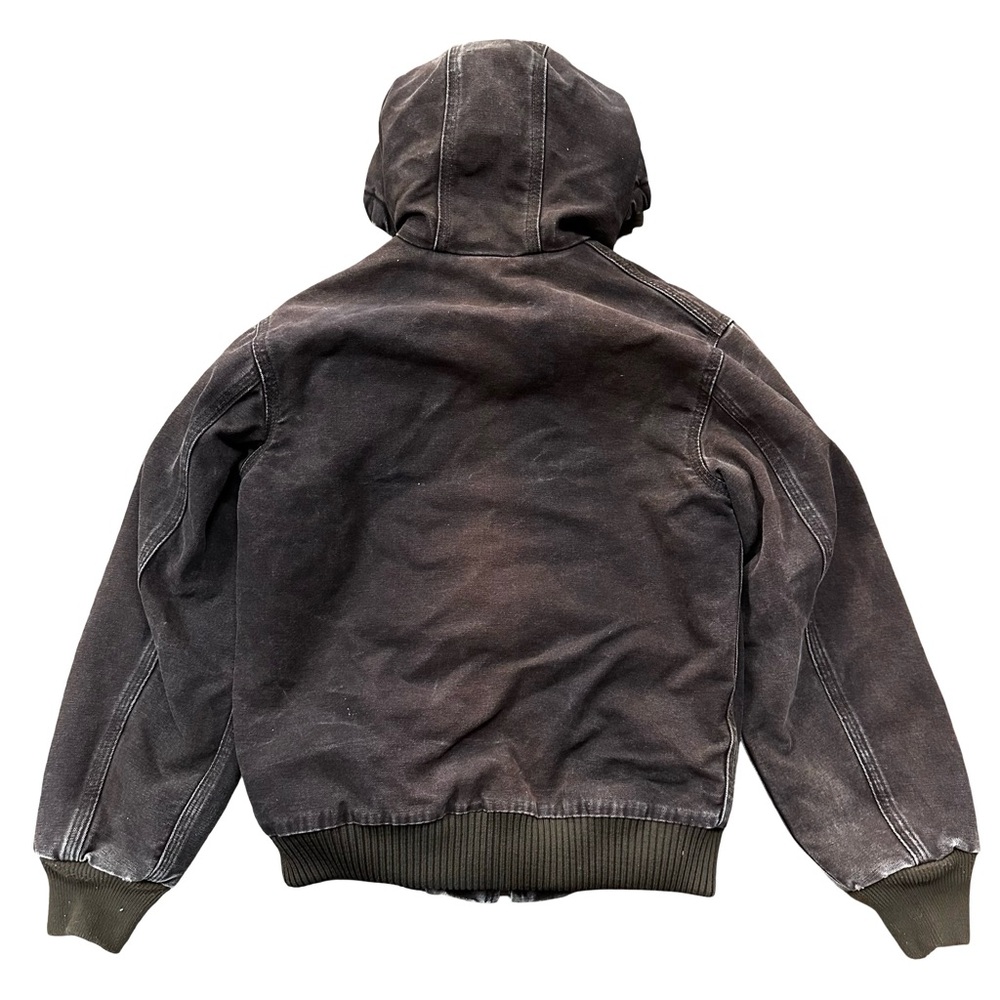 Carhartt Kids Brown Hooded Jacket - Picture 2 of 9